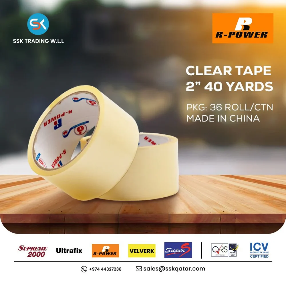R-Power Clear Tape - Image 2