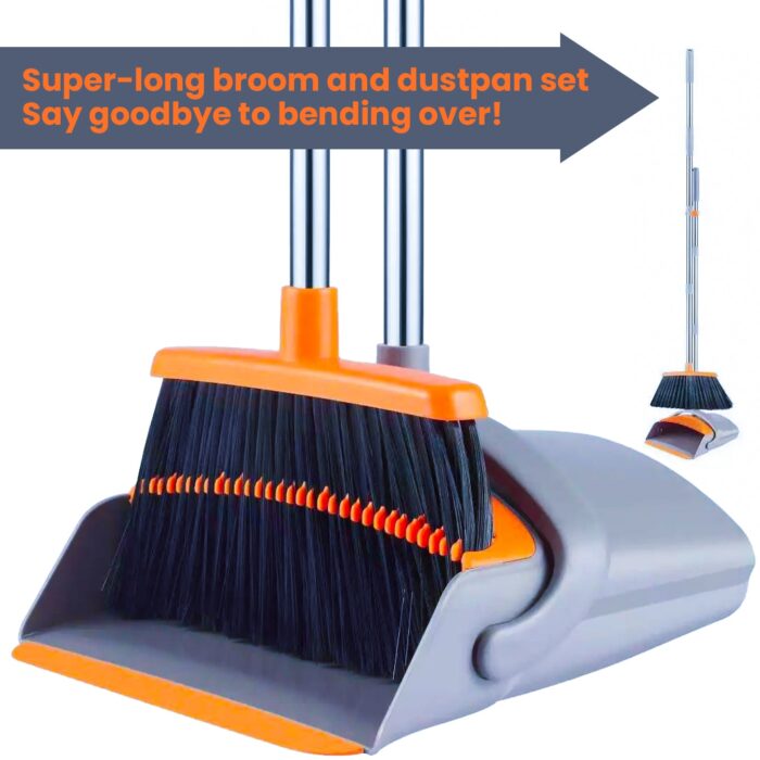 Kens Clean Dustpan and Broom Set