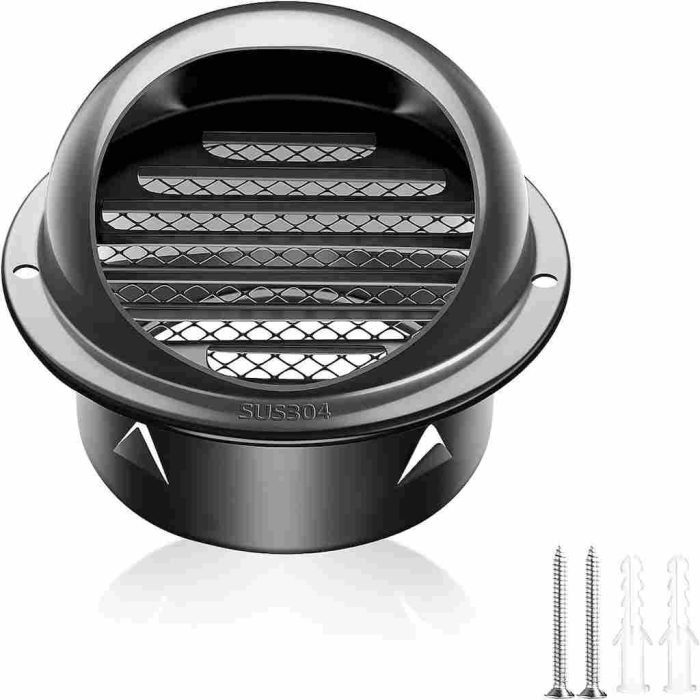 SUS304 Stainless Steel Air Vent Cap 4 Inch