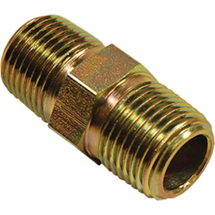 Copper Hex Nipple 3/8" x 3/8"