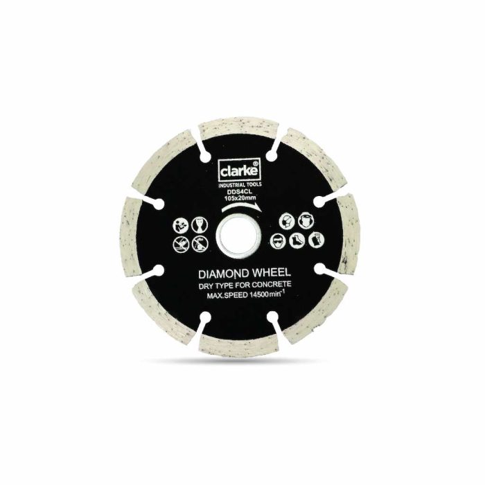 CLARKE DIAMOND DISC SEGMENTED