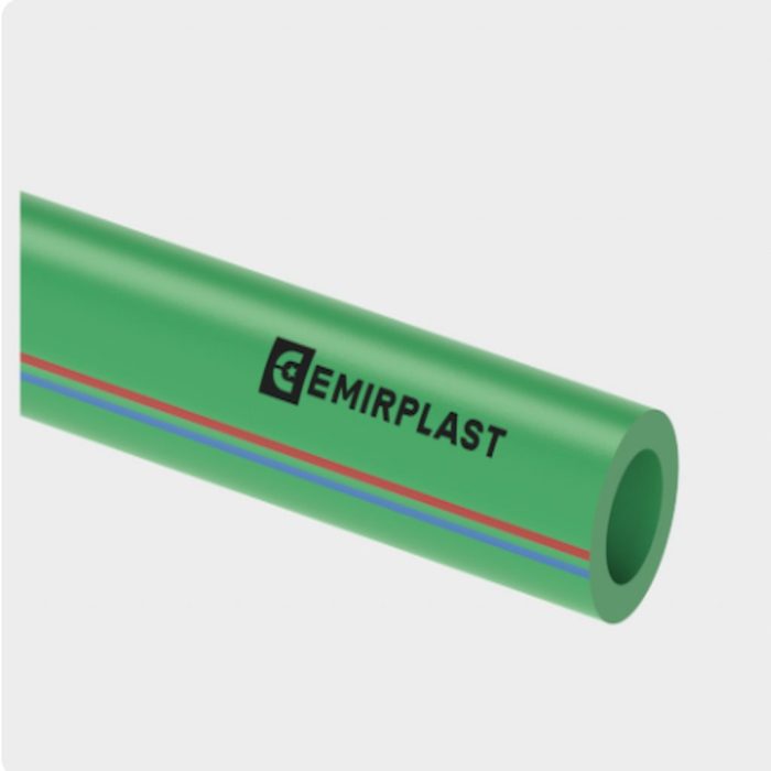 EMIRPLAST PPR Pipe PN16 SDR7.4 Green Striped