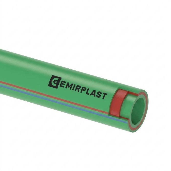 EMIRPLAST PPR Pipe PN20 SDR6 Green Striped