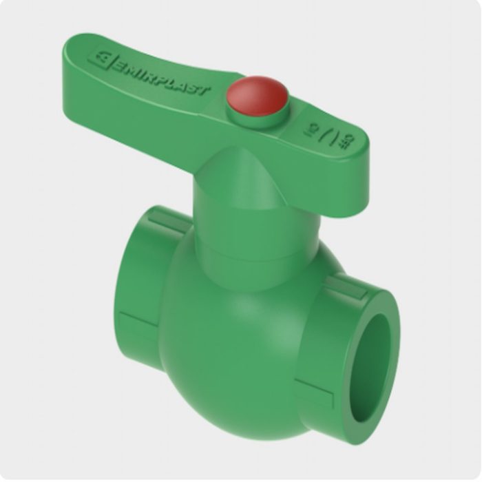 EMIRPLAST PPR Brass Ball Valve Green