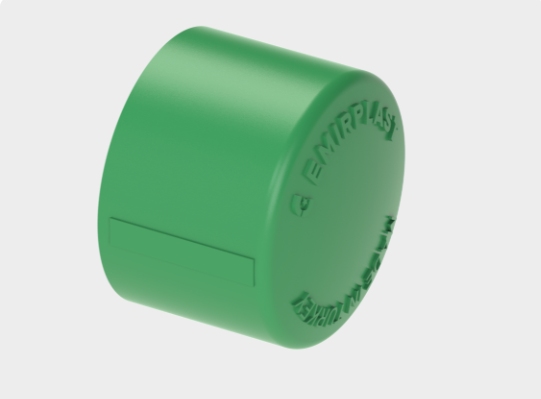 EMIRPLAST PPR End Cap Green