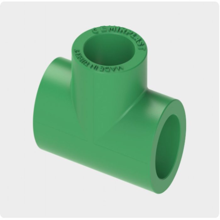 EMIRPLAST PPR Equal Tee Green