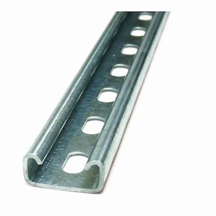 GI SLOTTED CHANNEL 41X21X1.2MMX3MTR