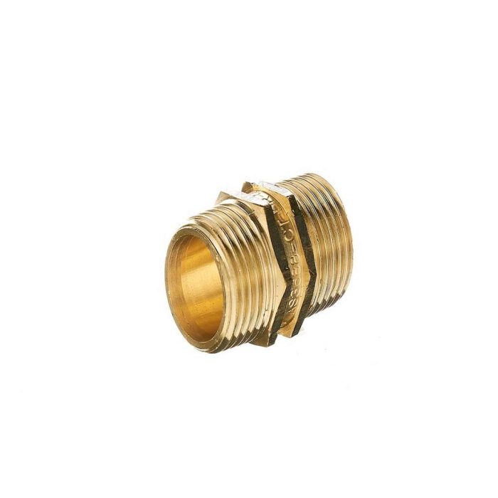 RKC COPPER HEX NIPPLE 1/2"