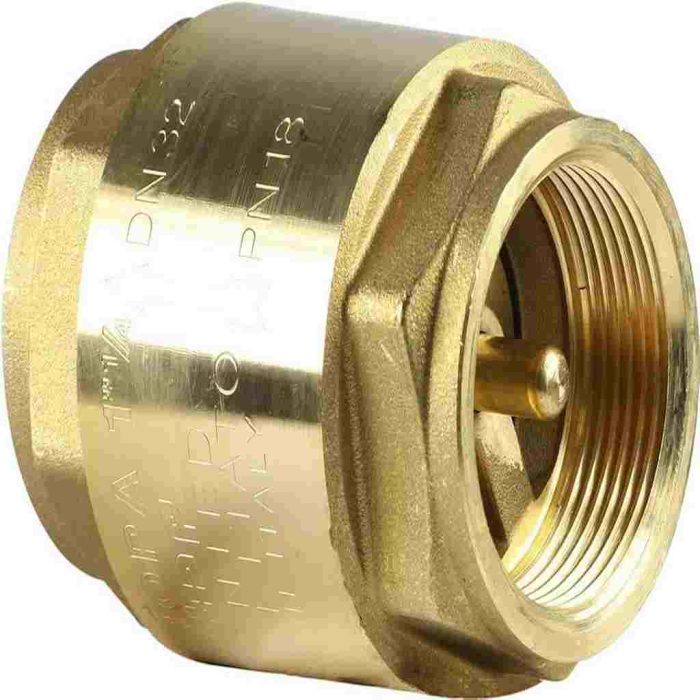 RKC COPPER NON RETURN VALVE 3/4 BRASS NET EUROPA MODEL
