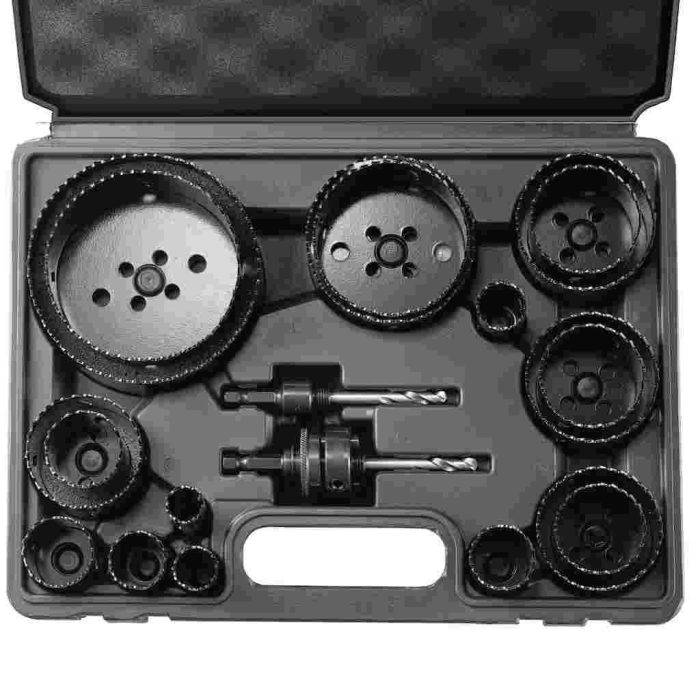 SAFETY HOLE SAW CUTTER SET 18PCS
