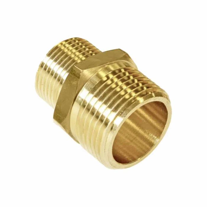 SHOWER MIXER NIPPLE BRASS 1/2"X3/4"