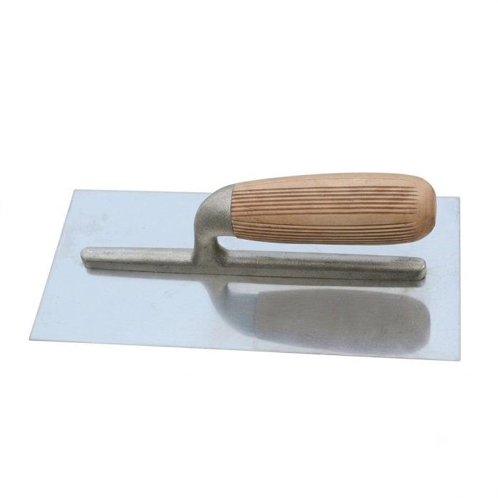 Steel Float Wooden Handle
